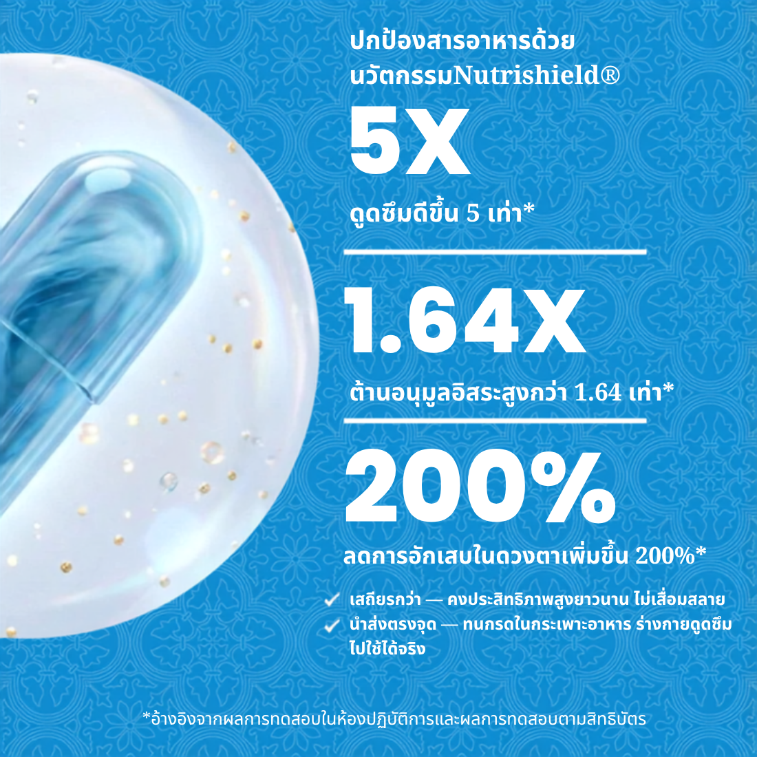 วิตามินรวมบำรุงสายตา Eagle Vision - 60 แคปซูล