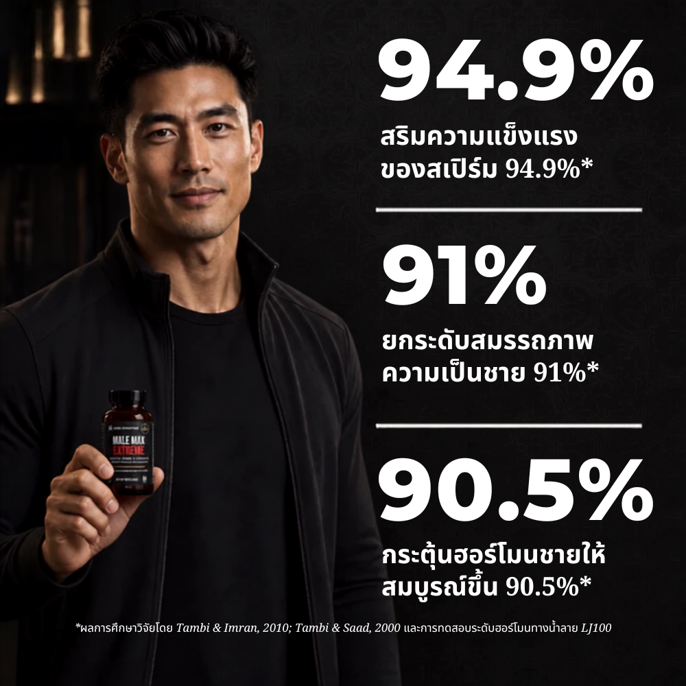 วิตามินรวมเพื่อผู้ชาย Male Max Extreme - 60 แคปซูล